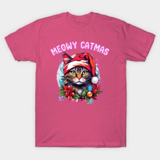 meowy catmas T-Shirt